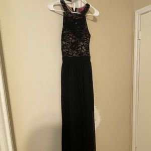 Black gown